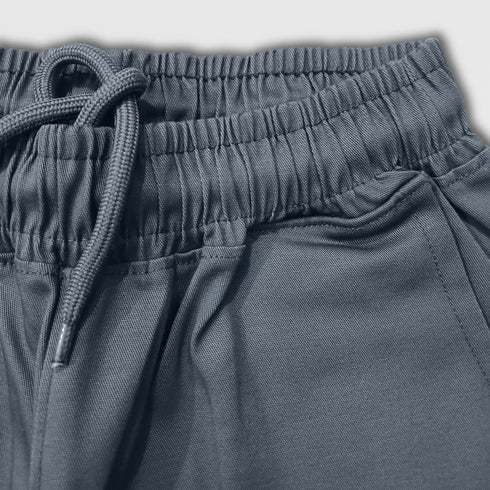 Grey Cargo Shorts